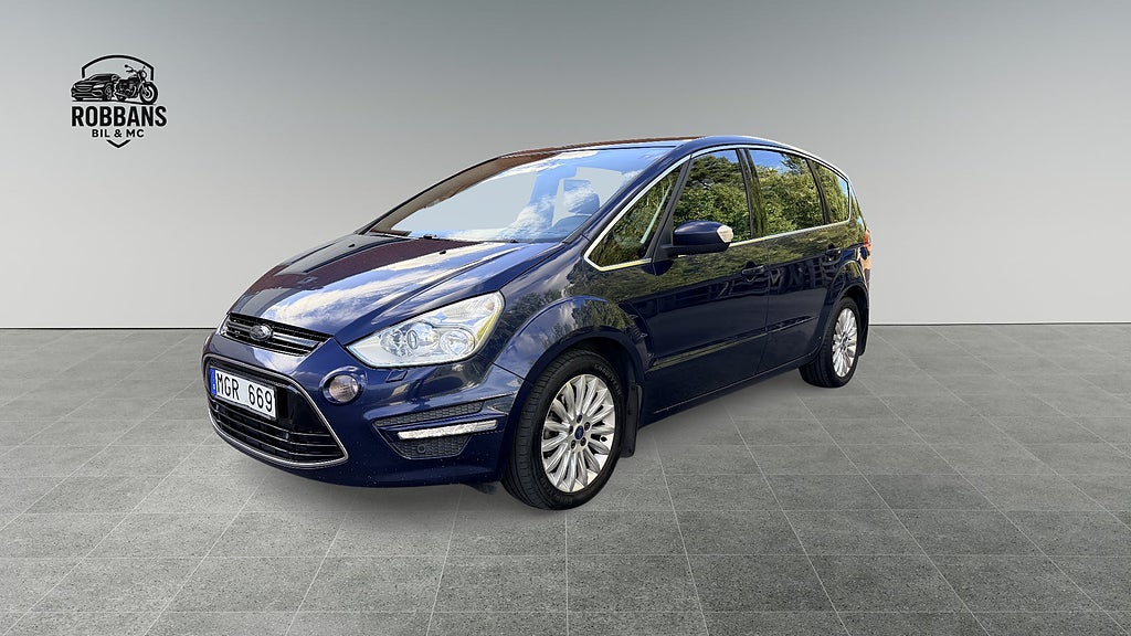 Ford S-Max 2.0 Business 203hk Dragkrok Bluetooth Skinn