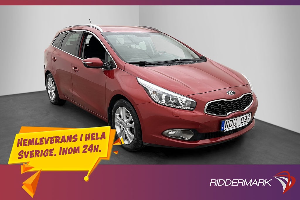 Kia Ceed SW 1.6 CRDi 2 Brukare Rattvärme Dragkrok P Sensorer