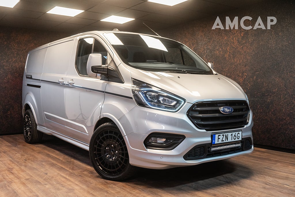 Ford transit Custom Sport 290 185hk | Lång | MOMS | Värmare