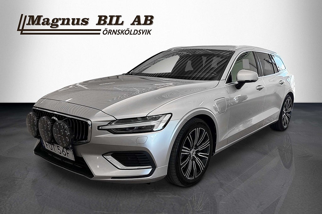 Volvo V60 Recharge T6 AWD Geartronic Kamera H/K Navi Värmare  2022 till salu hos Magnus Bil