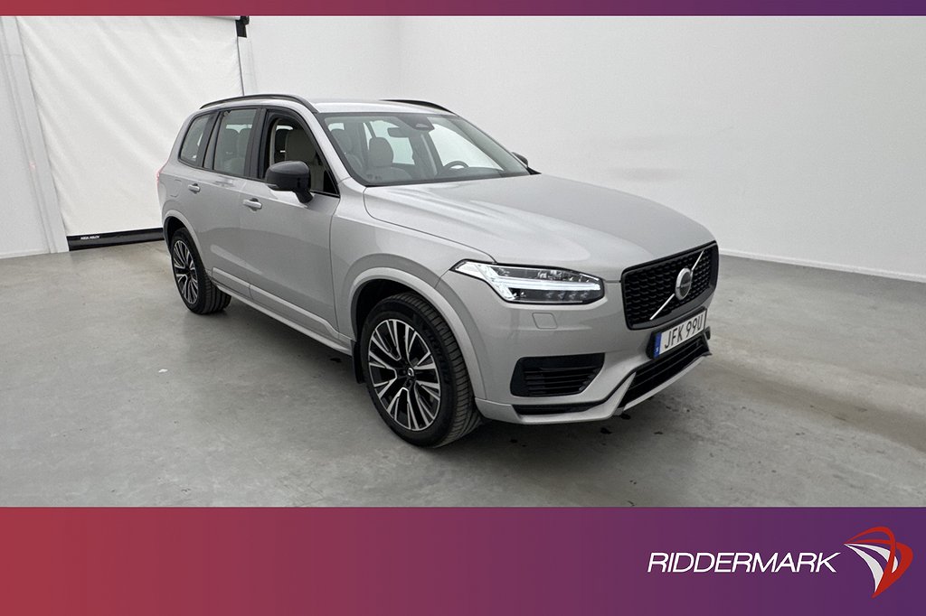 Volvo XC90 Recharge T8 AWD Plus Dark 7-sits H/K Värm Kamera