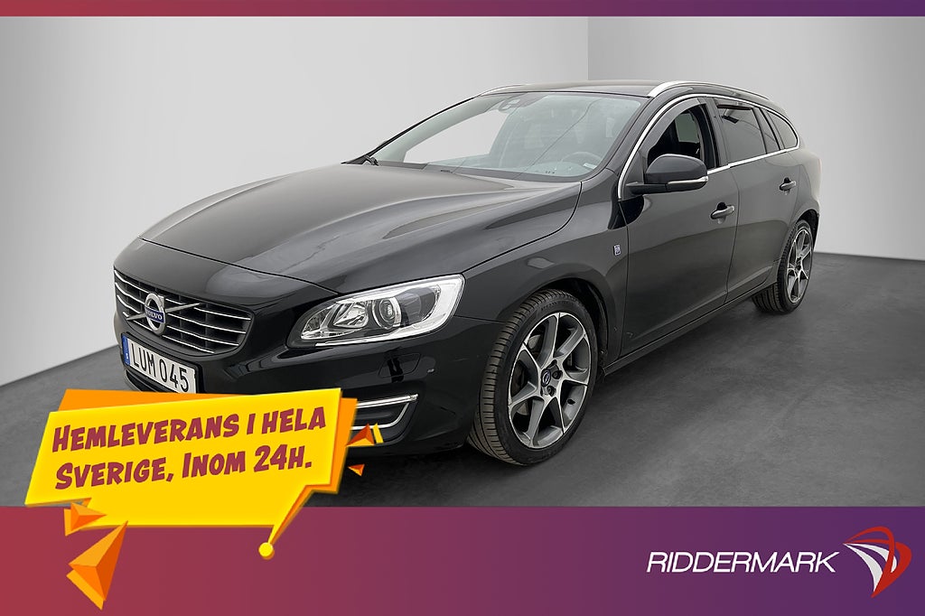 Volvo V60 D4 Ocean Race VOC Värmare Sensorer Skinn Rattvärme