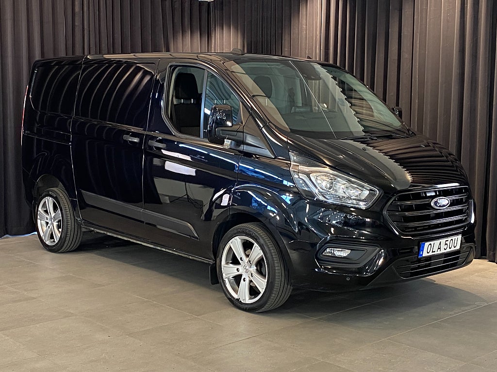 Ford Transit Custom 2.0 / L1 / Drag & Värm / Lågmil / / Moms / En äga