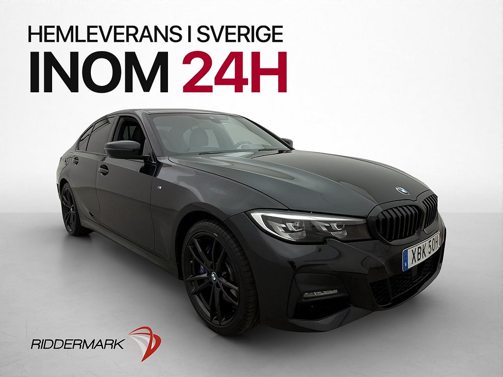 BMW 330e 292hk M-Sport H/K Adaptiv Farthållare Navi