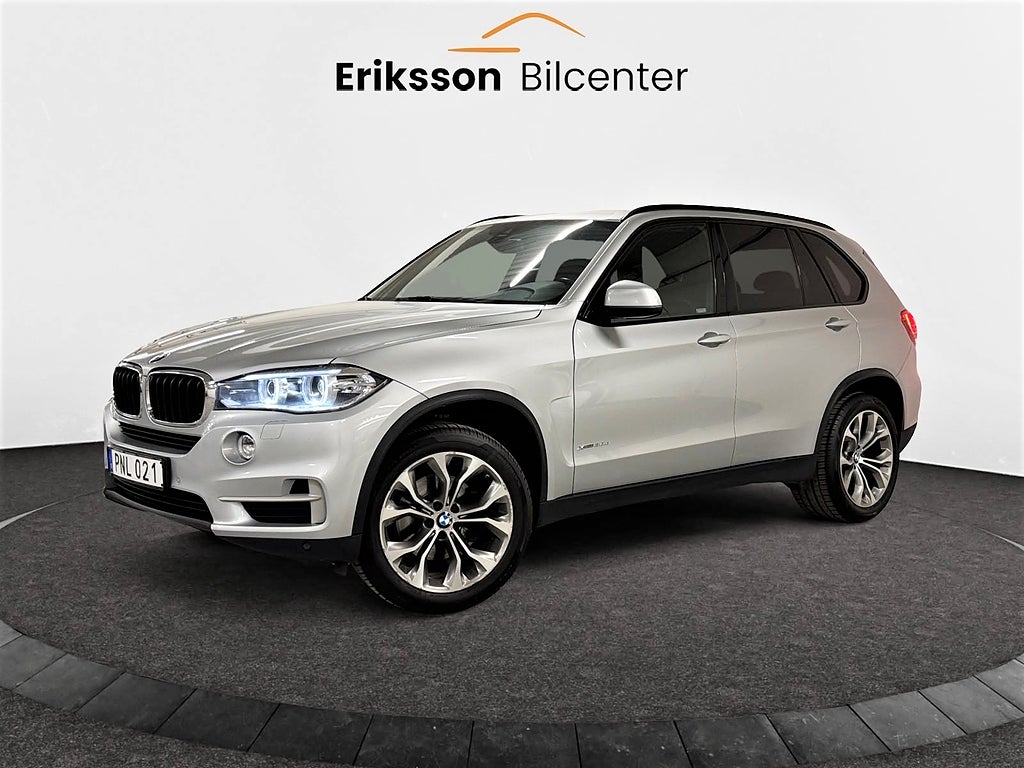 BMW X5 xDrive30d 258hk D-värm/B-kam/Navi/Drag/Skinn/Eu-6