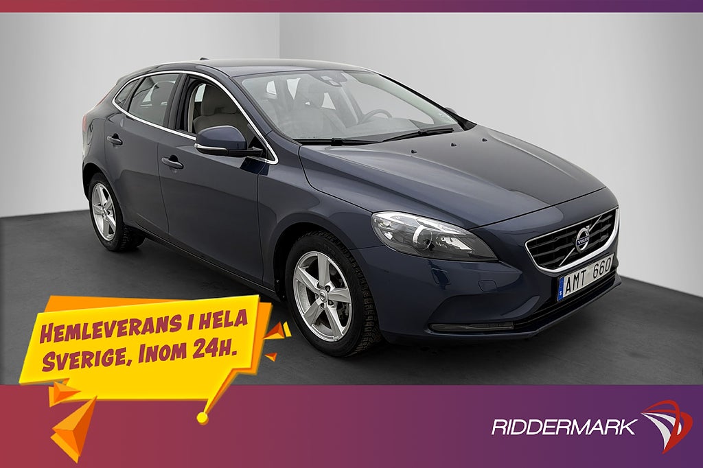 Volvo V40 D2 115hk Momentum Värmare Sensorer 0,34l/mil