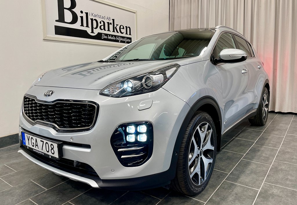 Kia Sportage 2.0 CRDi AWD GT-Line Euro 6 185hk GPS / GLASTAK