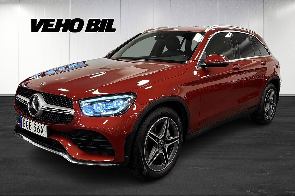 Mercedes-Benz GLC200 d 200 d 4MATIC AMG Värmare Drag Backkamera Multibeam