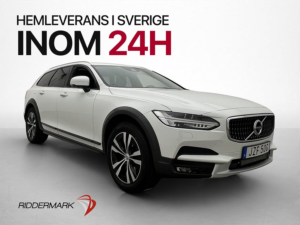 Volvo V90 Cross Country D4 190hk AWD Skinn Värmare Drag H/K