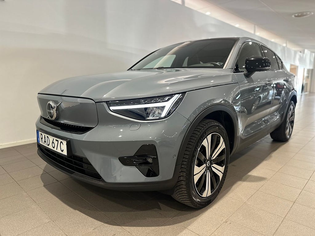 Volvo C40 Recharge Single Motor Ultimate, Panoramatak, 360 kamera, Dragkro