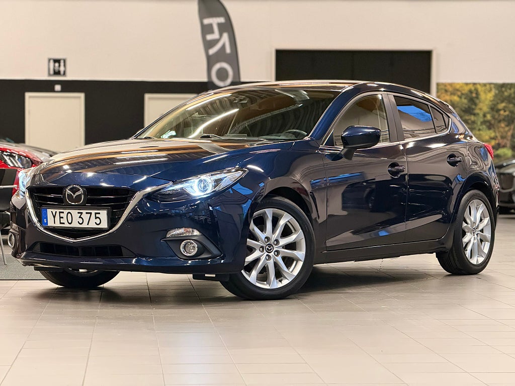 Mazda 3 Sport 2.0 SKYACTIV-G 165hk Optimum/Drag/BOSE/HUD