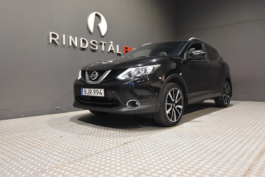 Nissan Qashqai 1.2 DIG-T 115 HK NAVI PANO PDC 9800MIL NYBES 