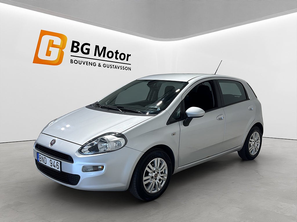 Fiat Punto 1.2 69hk Nybesiktad/690kr skatt/Välservad