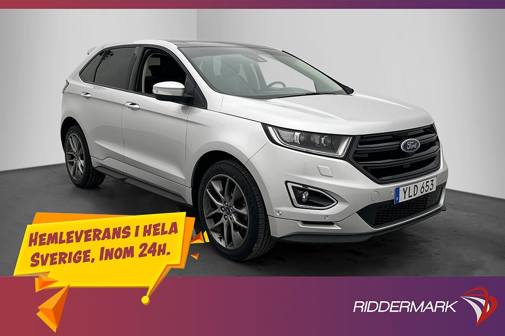 Ford Edge 2.0 210hk AWD Sport Pano Kamera Navi SONY Drag