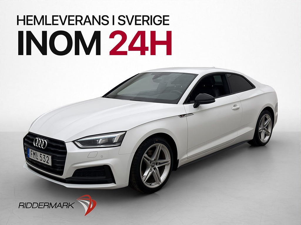 Audi A5 2.0 TFSI 190hk S-Line AC Farthållare Bluetooth
