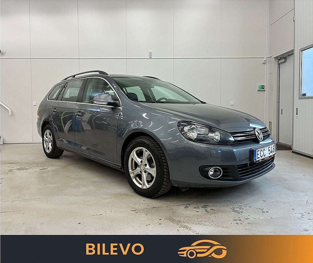 Volkswagen Golf 1.4 122hk Automat Skinn M&K-Värmare Nybesiktigad