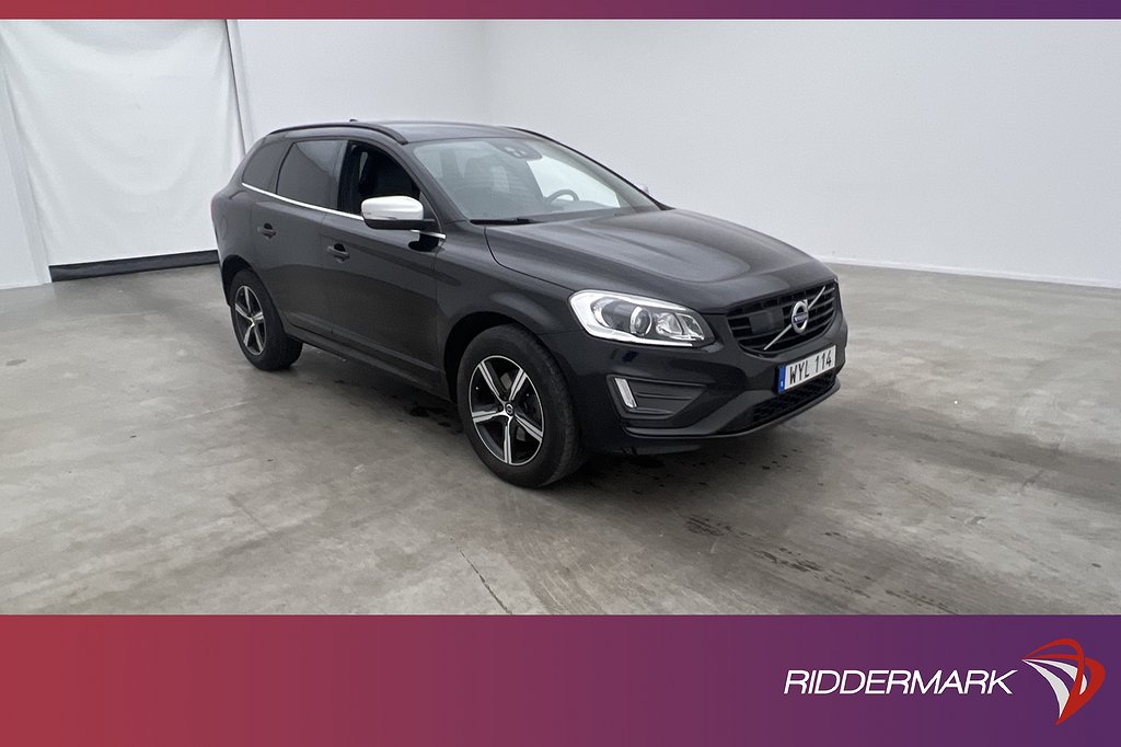 Volvo XC60 D4 190hk R-Design VOC Värmare Skinn BLIS Drag