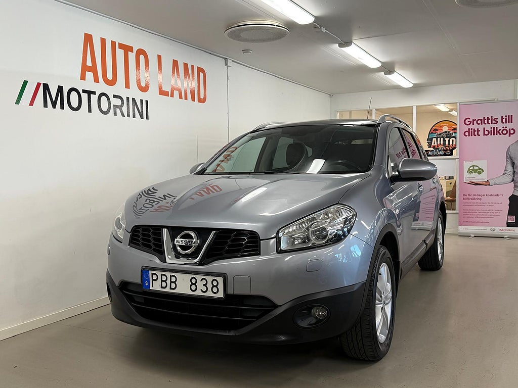 Nissan Qashqai+2 2.0 / 7-Sits / Panorama / 2-Brukare / Nyservad!