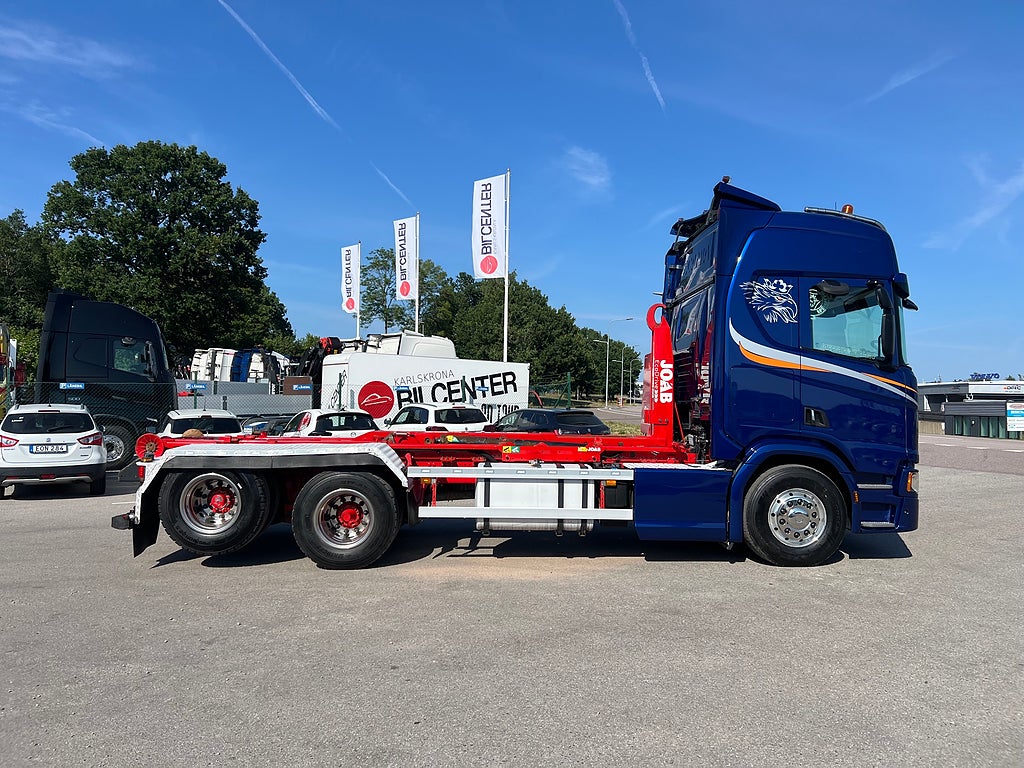 Scania R650 6x2 Lastväxlare, Euro 6