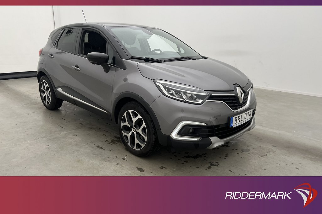 Renault Captur 1.2 TCe 118hk Intens Navi Keyless Sensorer