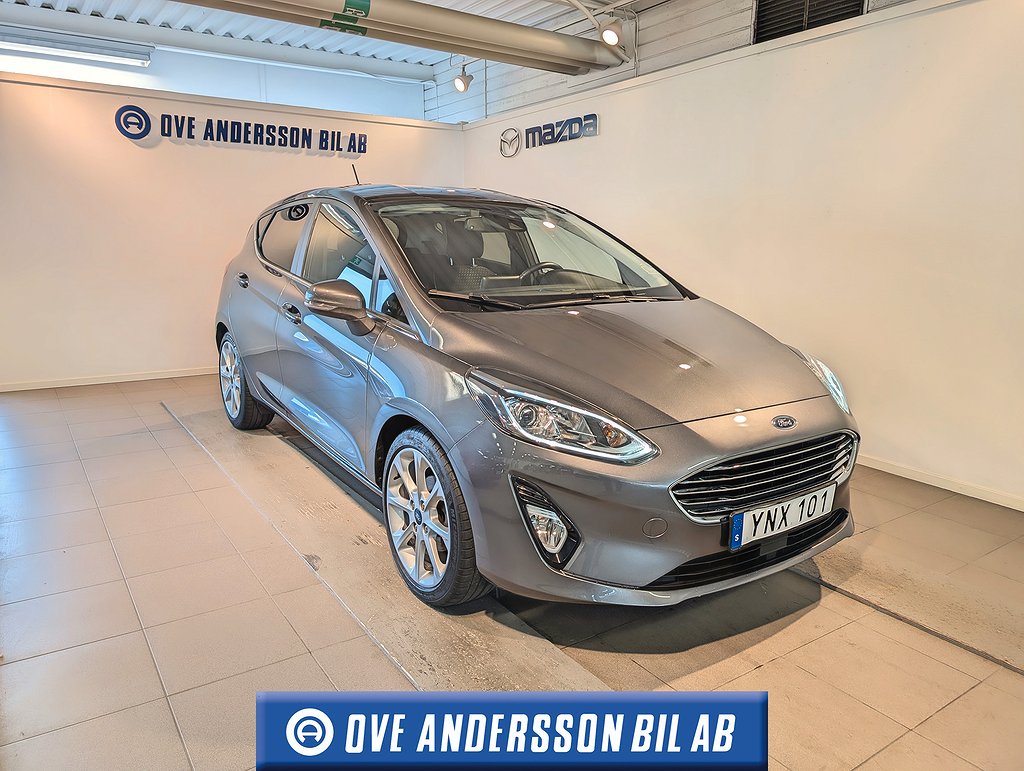 Ford Fiesta 5d 1.0 EcoBoost Titanium (100) LågSkatt|Rattvärme