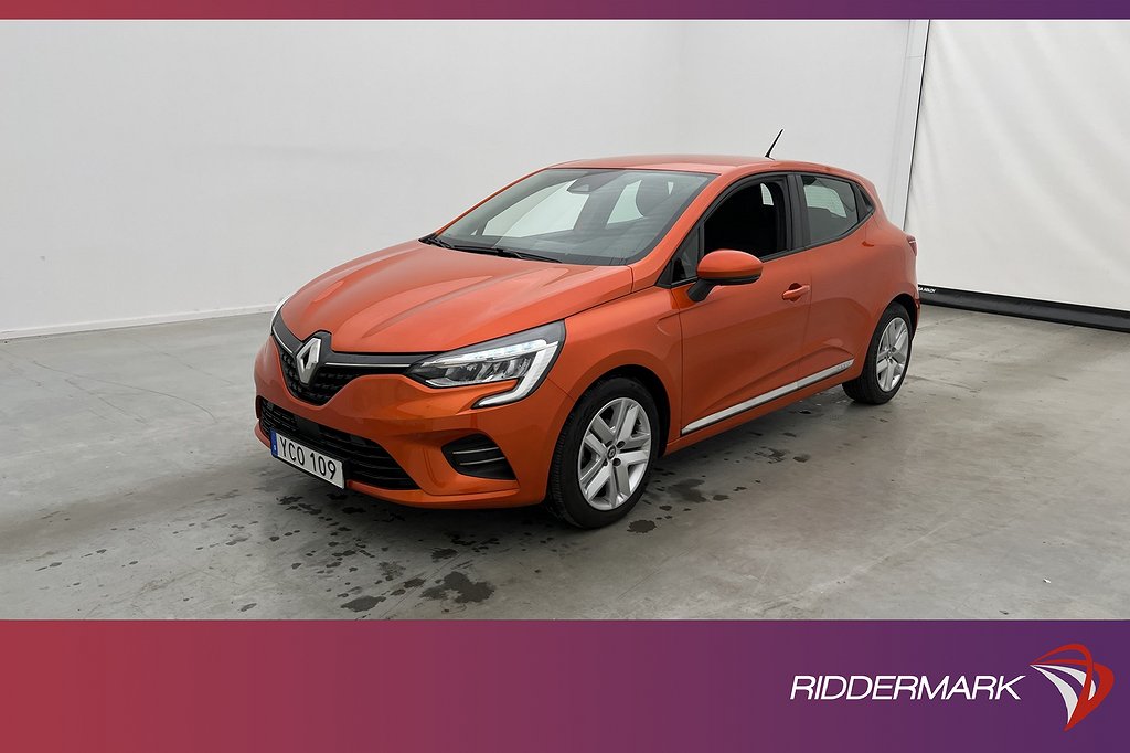 Renault Clio 1.0 TCe 100hk Zen Psensorer Farthållare