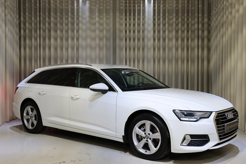 Audi A6 Avant 40 2.0 TDI S Tronic 204HK Värmare Drag Navi V-Hjul