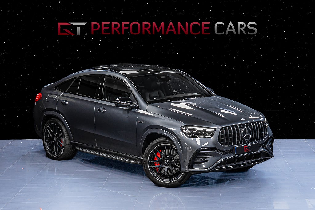 Mercedes-Benz GLE 53 AMG HYBRID Coupé MOMS 22" Kolfiber Pano Massage Drag
