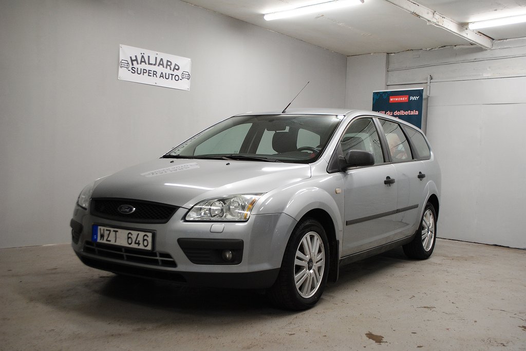 Ford Focus Kombi 1.8 Flexifuel/Ny besiktigar/servad/AC/Drag