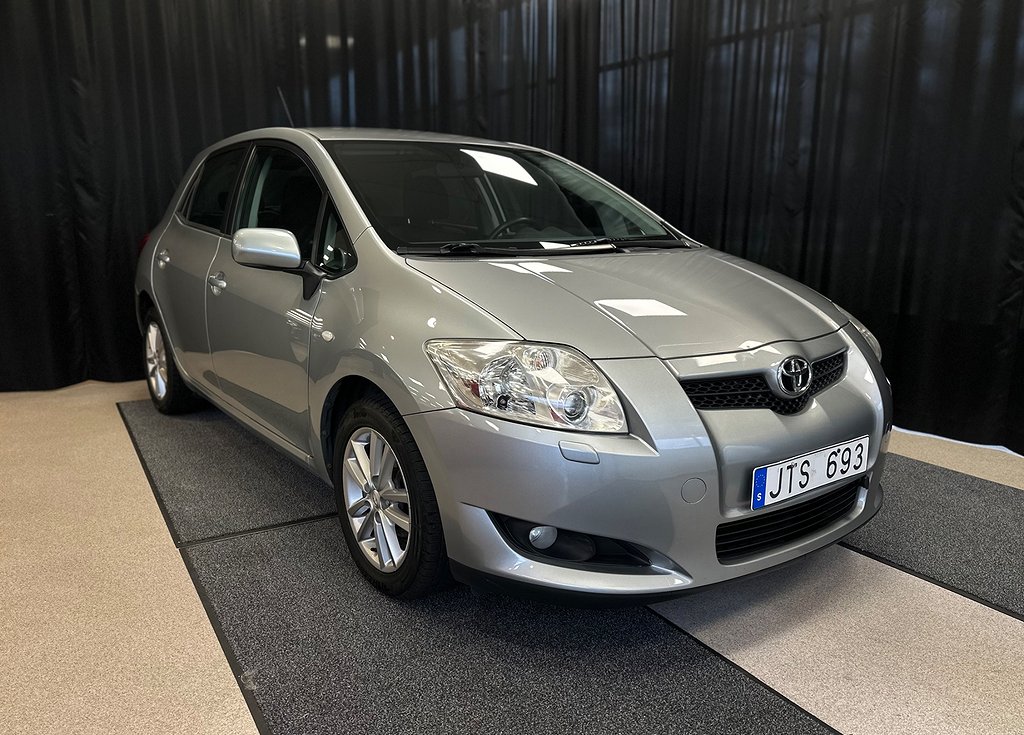 Toyota Auris 5-dörrar 1.6 Dual VVT-i Euro 4|Fullserv|Kupevärm