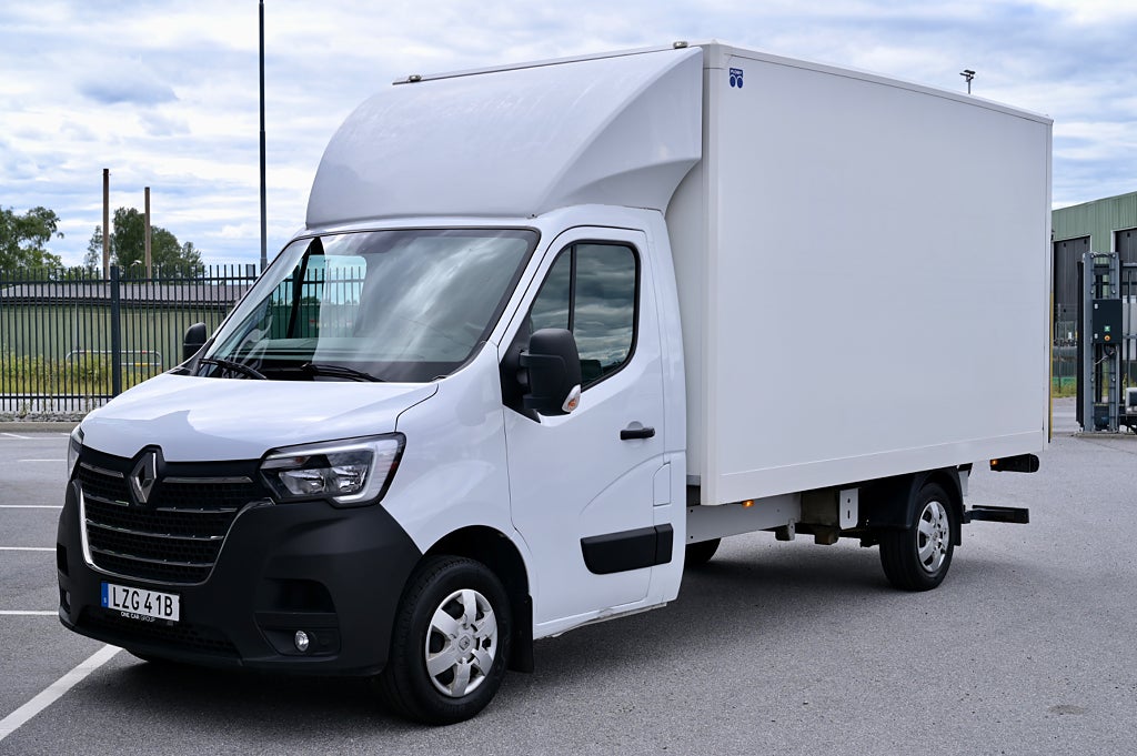 Renault master Chassi Cab 3.5 T 2.3 dCi FWD MOMS Nyservad Bakgavellyft