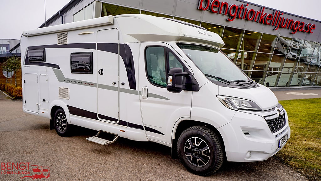 Hobby Optima OnTour V 65 GE Edition | Långbäddar | Bredd 2.16 m