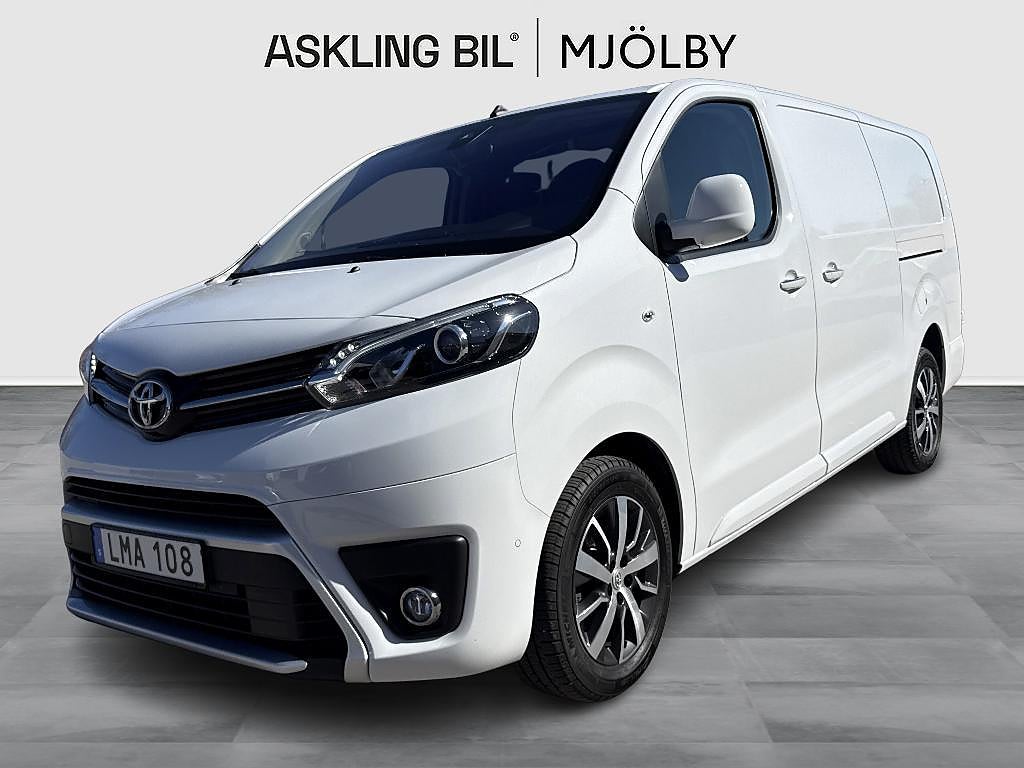 Toyota ProAce Long 2.0D 145hk Professional Automat Dieselvärmare Moms
