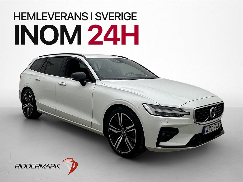 Volvo V60 D4 190hk AWD R-Design H/K Värmare VOC 360° Drag