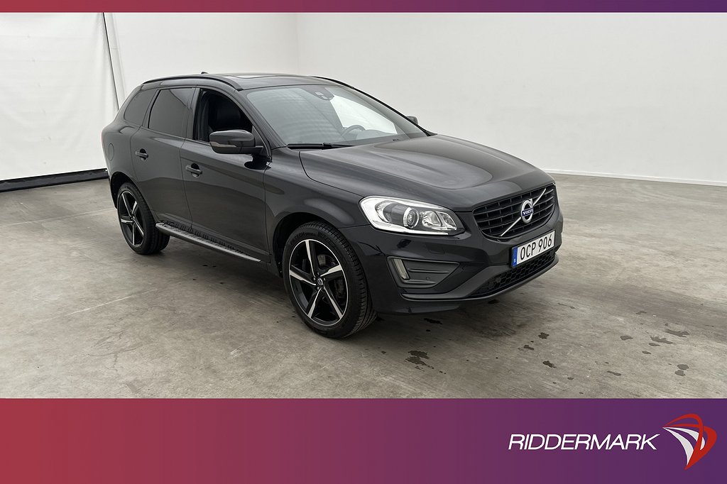 Volvo XC60 Polestar D5 AWD R-Design Pano Navi Värm Drag