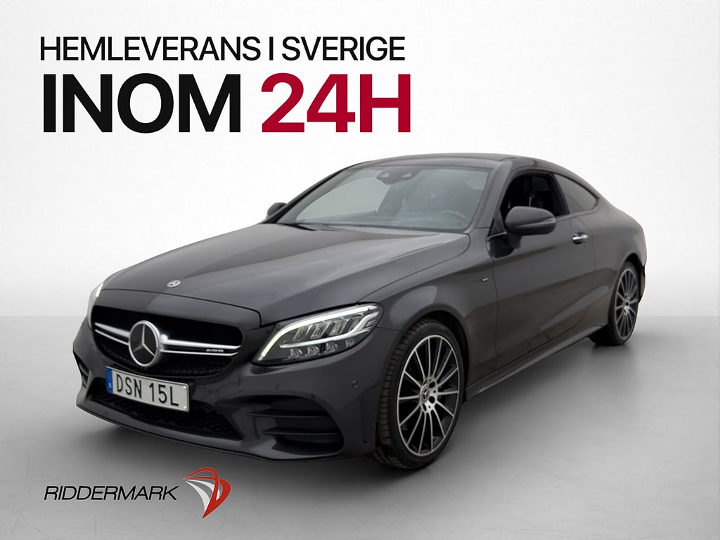 Mercedes-Benz C 300 d Coupé 4M AMG Pano Burmester HUD Värm