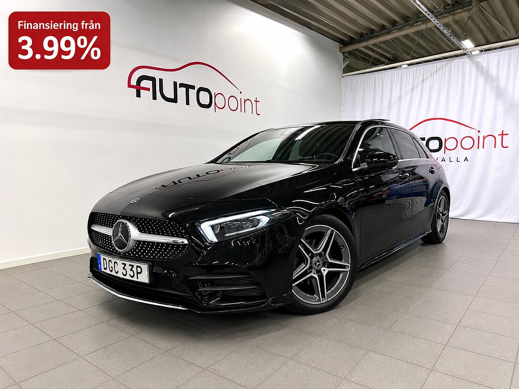 Mercedes-Benz A 180 136hk AMG Panorama|Widescreen|Keyless