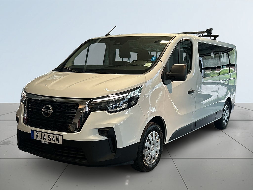 Nissan Primastar Crew 3.0t 2.0 dCi DCT MOMS/9-Sits/MoK/Drag/Kamera/Psens
