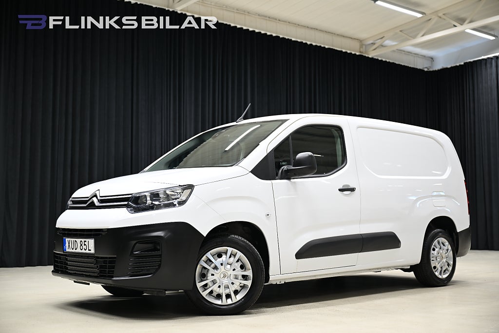 Citroën Berlingo 1.5 BlueHDi 102HK L2|Inredd|Drag|Värmare|EnÄgare|Moms