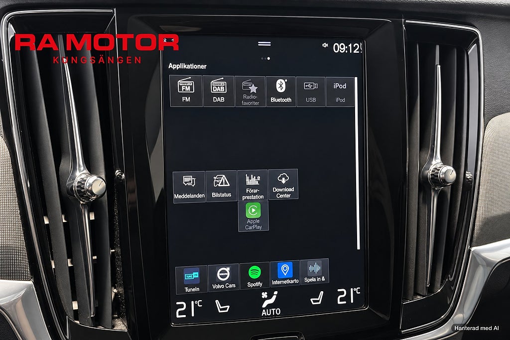 Volvo V90 Recharge T6 AWD 341hk  Momentum Adv | Drag | B-kamera | 2021