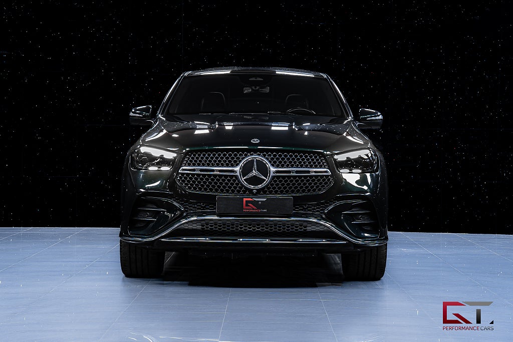 Mercedes-Benz GLE 350 de 4MATIC Coupé AMG MOMS Pano 22" Burm Drag HuD ACC
