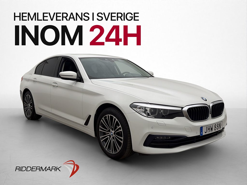 BMW 530e Xdrive iPerformance Navi Rattvärme Cockpit Ambient