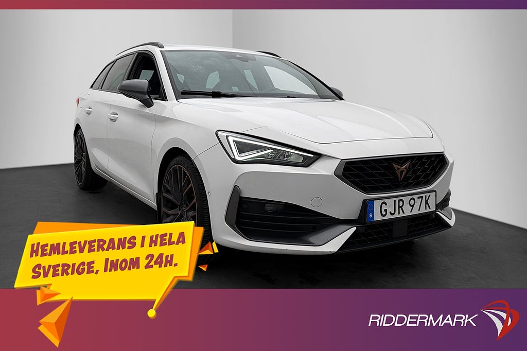 Cupra Leon Sportstourer e-Hybrid 245hk Kamera Navi Dragkrok