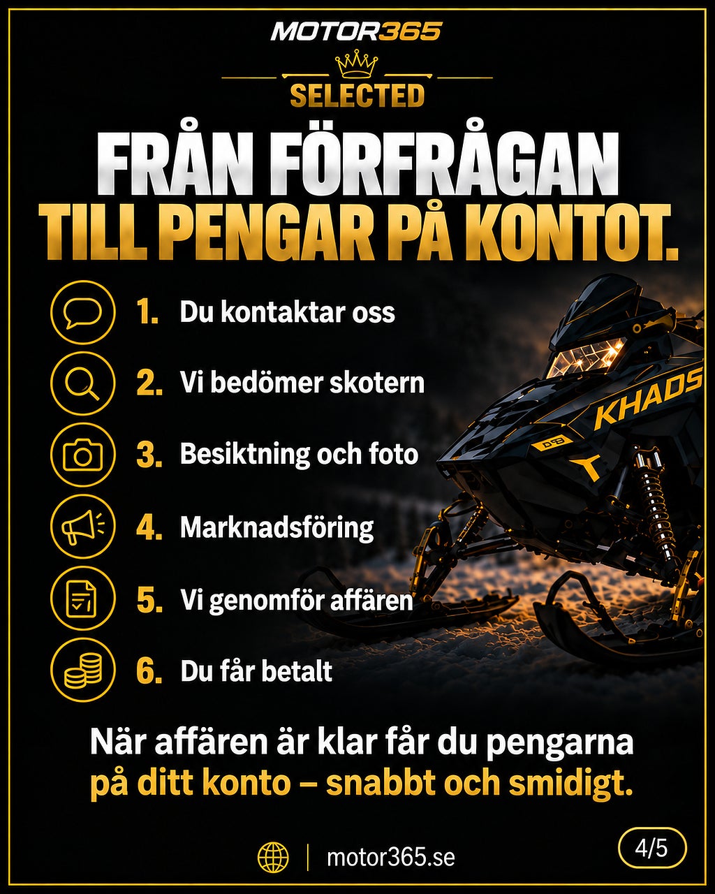 Lynx SÄLJUPPDRAG - VI SÄLJER DIN PREMIUMSKOTER 2023 - miniatyr 4