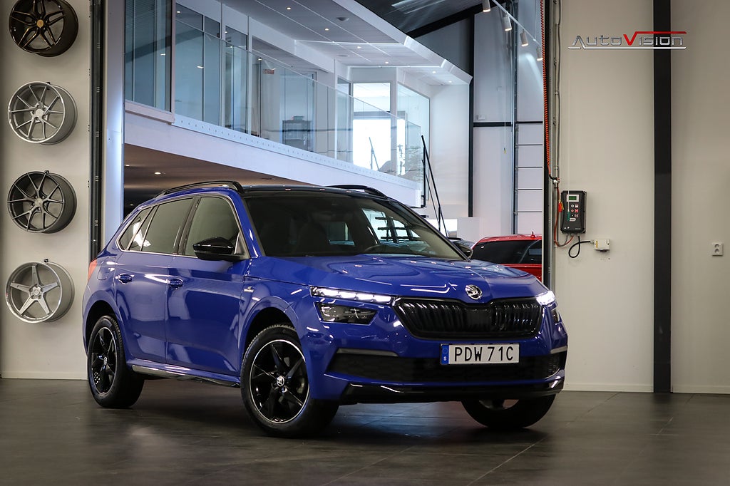 Skoda Kamiq 1.0 TSI DSG 110hk Monte Carlo PANORAMA KAMERA DRAG 17"