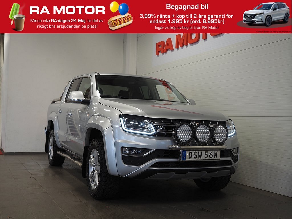 Volkswagen Amarok 3.0 V6 TDI 258hk 4M Värmare | Drag | Moms 2019