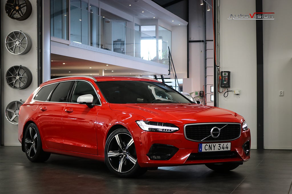 Volvo V90 D5 AWD Geartronic, 235hk R-Design NAVI | DRAG | KAMERA