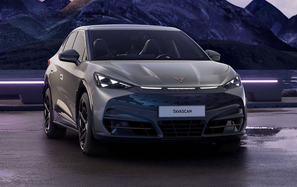 Cupra Tavascan 77kWh 565km V-hjul 399kr/mån Navi/Travel assi