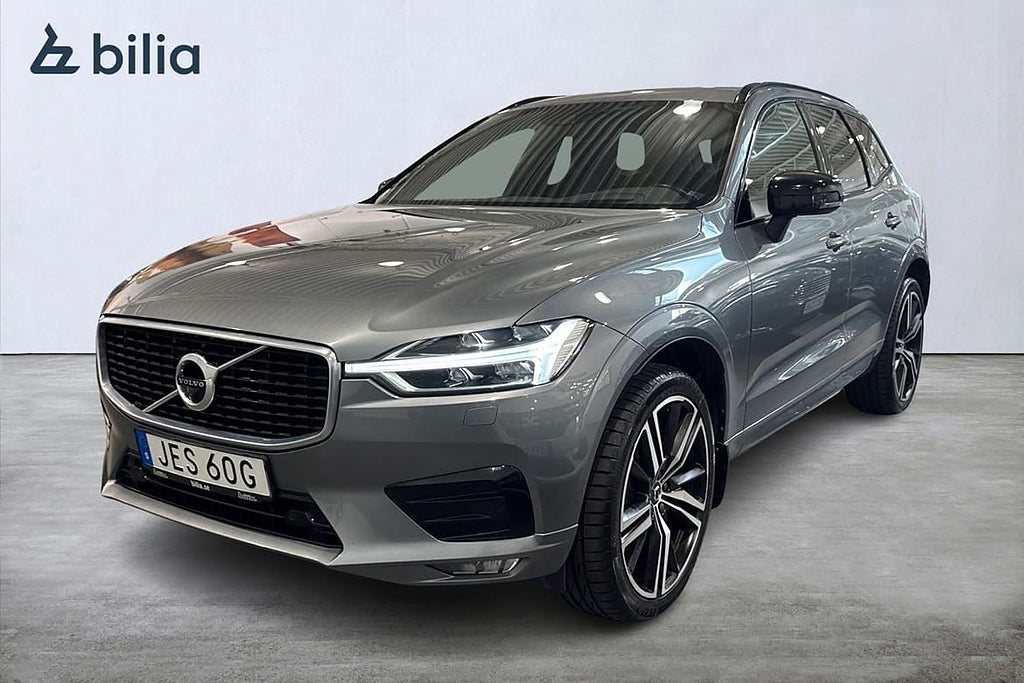 Volvo XC60 B4 AWD Diesel R-Design Dragkrok Head Up Displa...