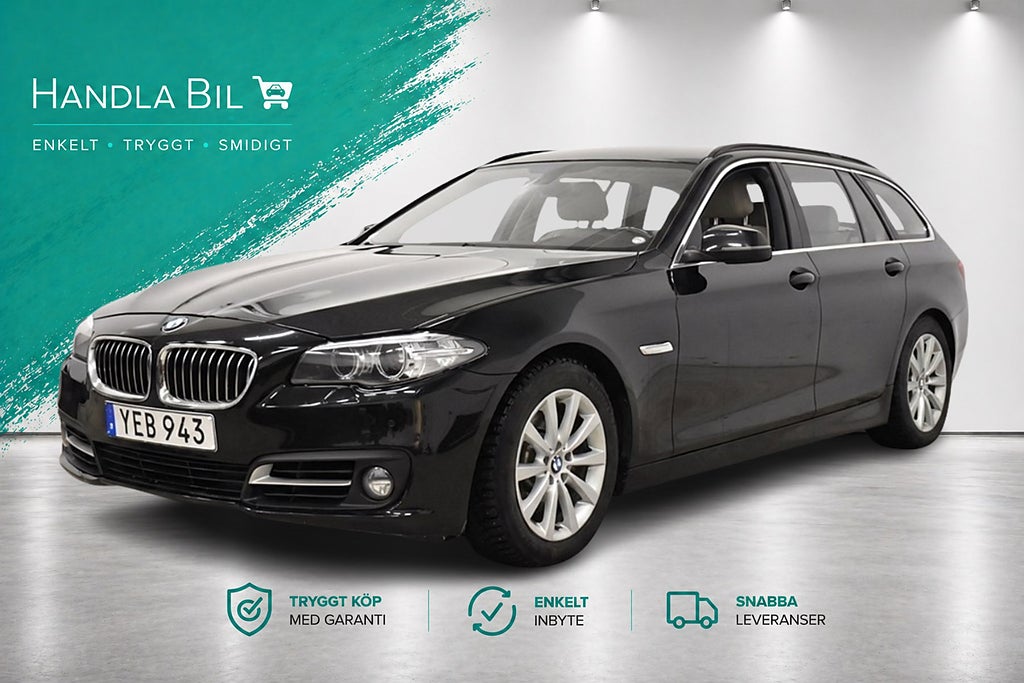 BMW 520 d Aut Dragkrok Rattvärme Pdc Skinn 190hk 1368kr/mån